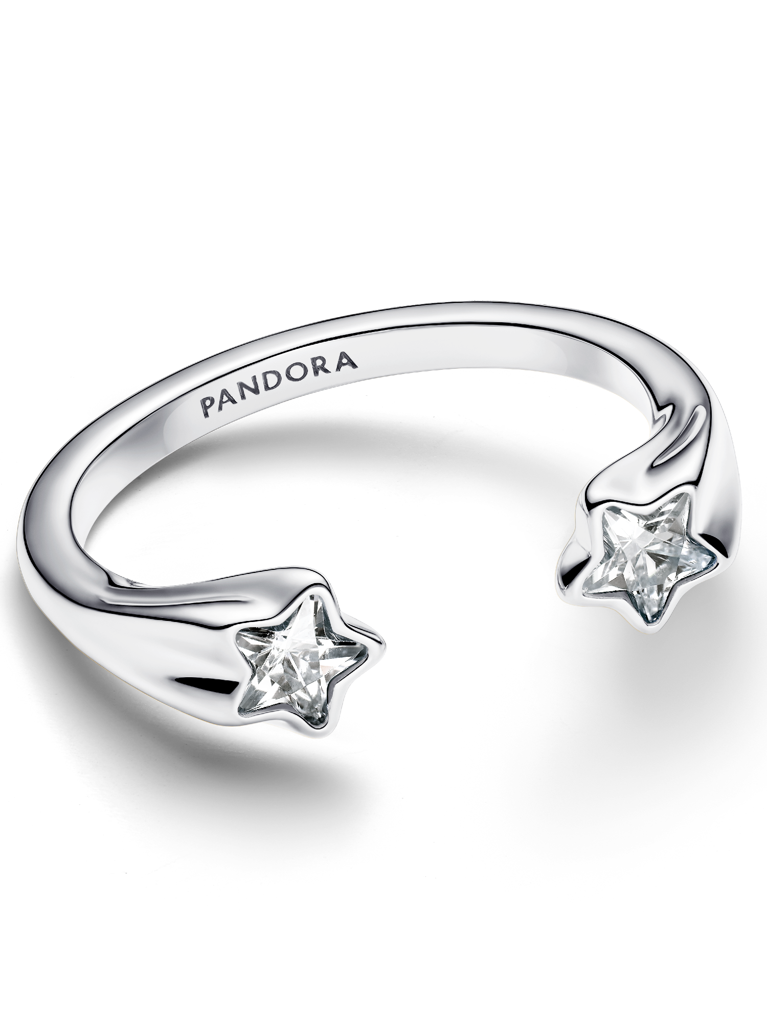 Shooting Stars Open Ring | Sterling silver | Pandora US