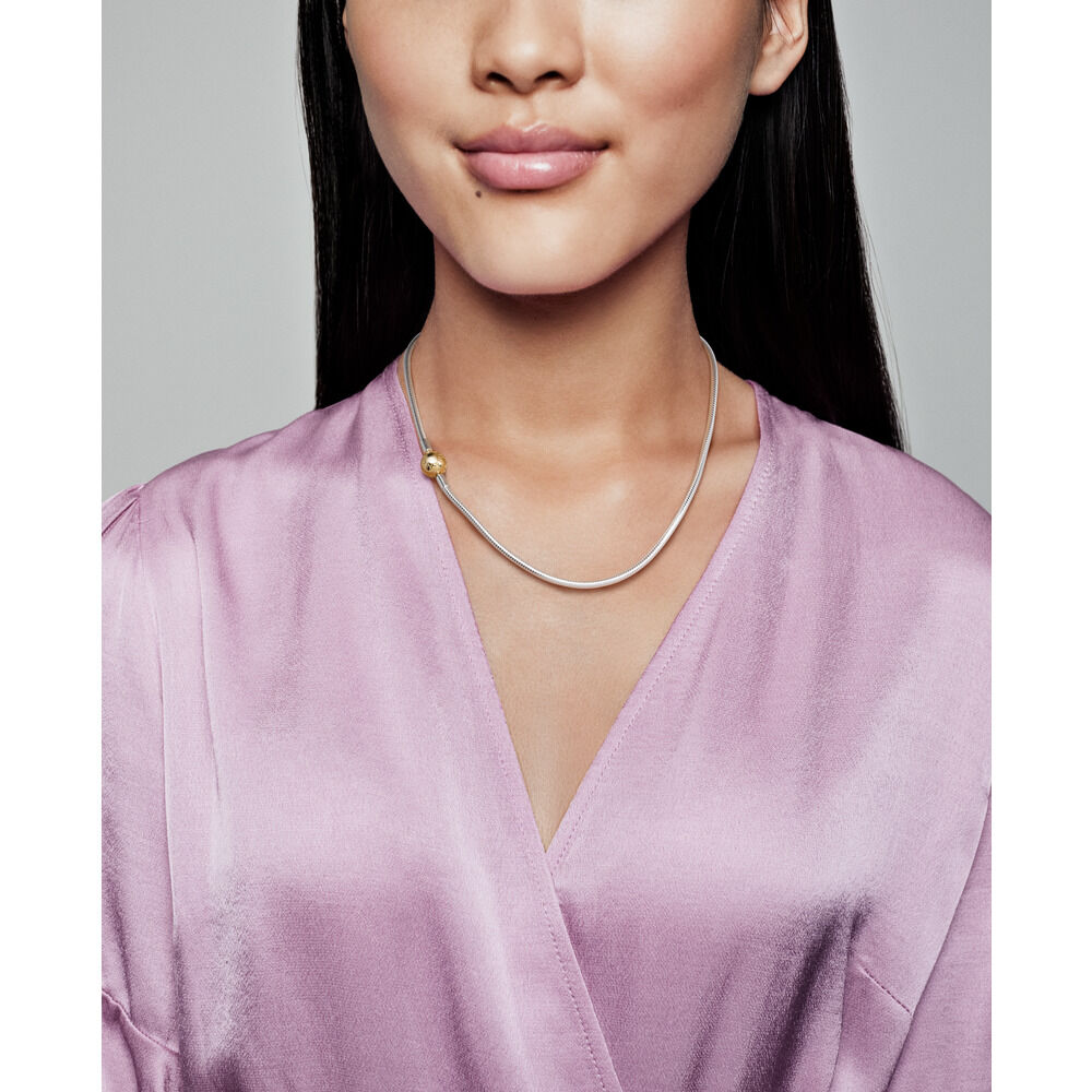 Moments Silver \u0026 Pandora Shine Necklace
