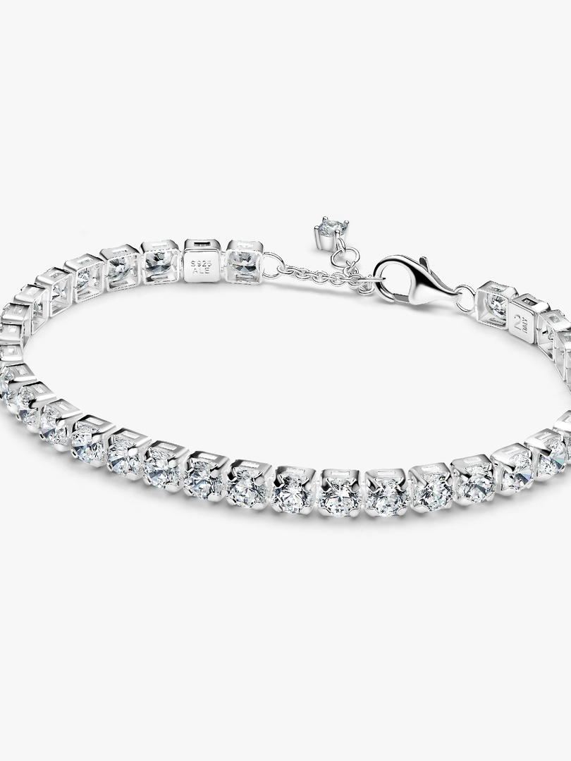 Sparkling Bold Tennis Bracelet