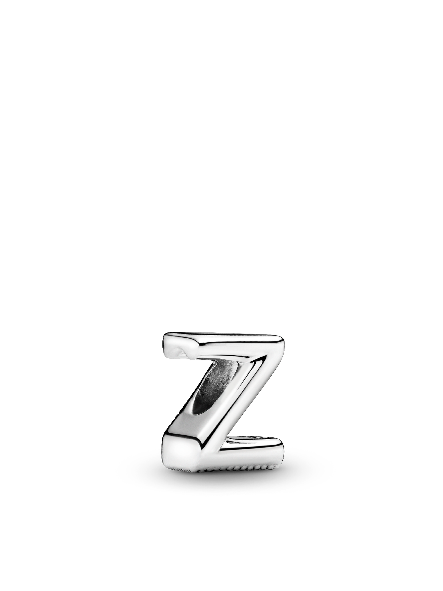 Женский шарм Pandora Letter Z Alphabet Charm, Sterling silver, цвет: Серебро — фото 1