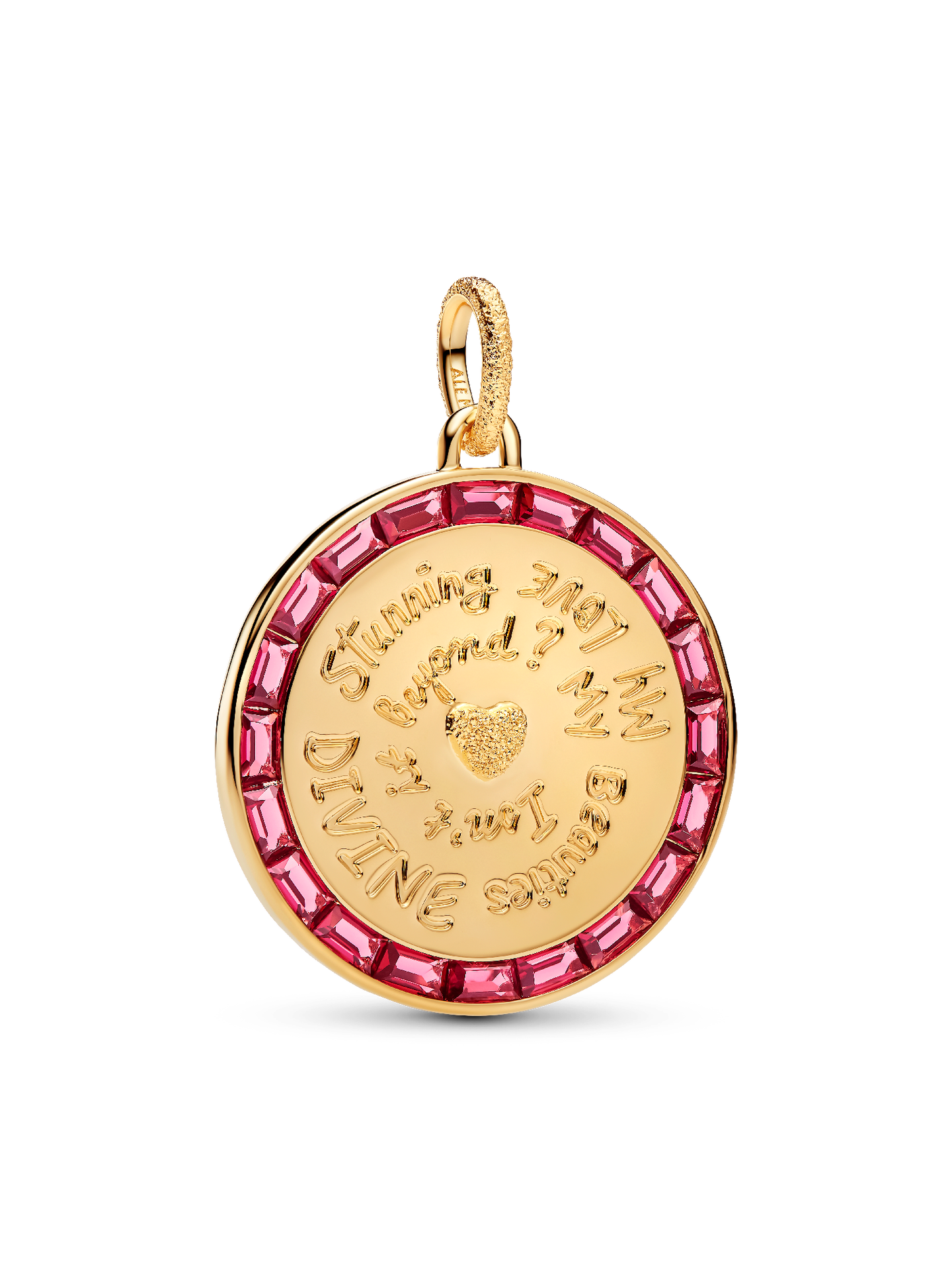 Украшения Pandora Pat McGrath The Beauty Mantra Medallion, цвет: Позолоченный — фото 1