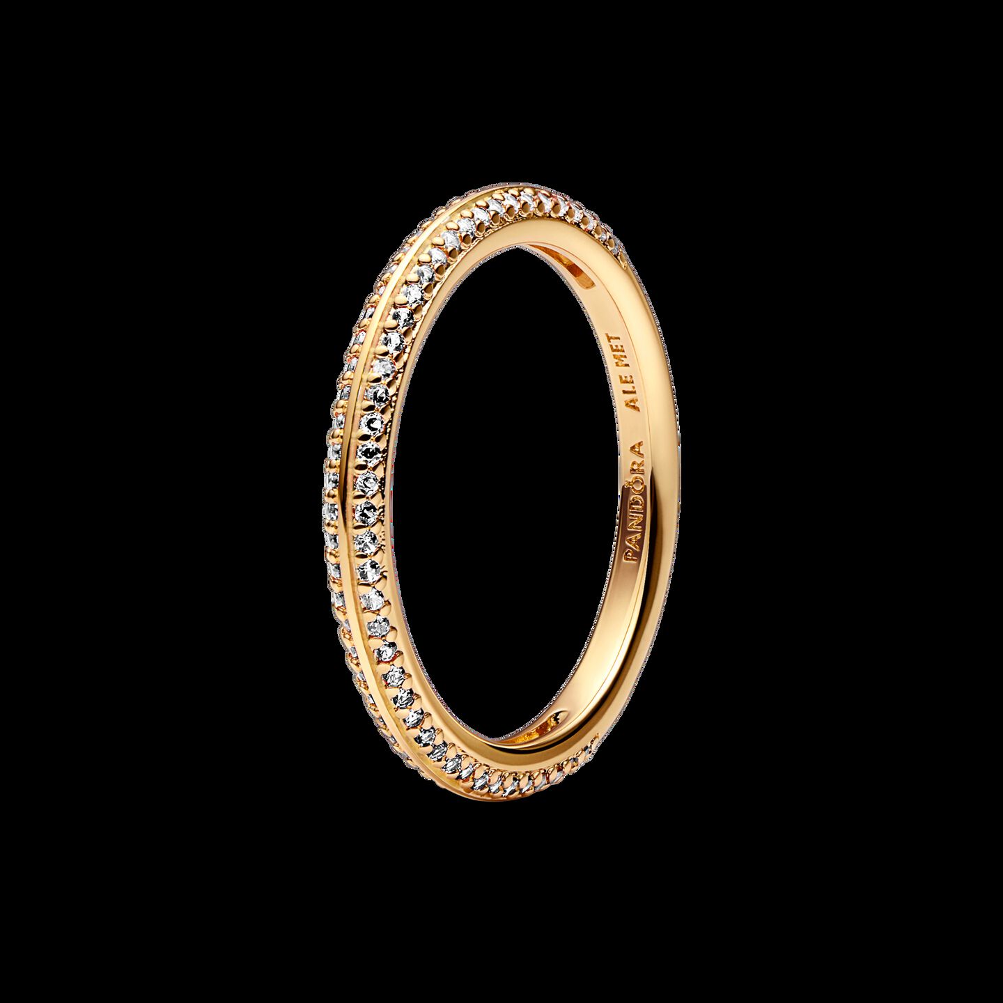 Кольцо Pandora ME Pavé, Gold plated, цвет: Позолоченный — фото 2
