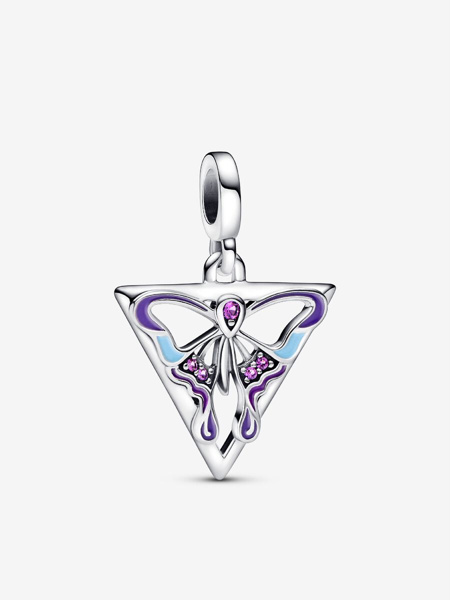 Pandora ME Butterfly Medallion Charm
