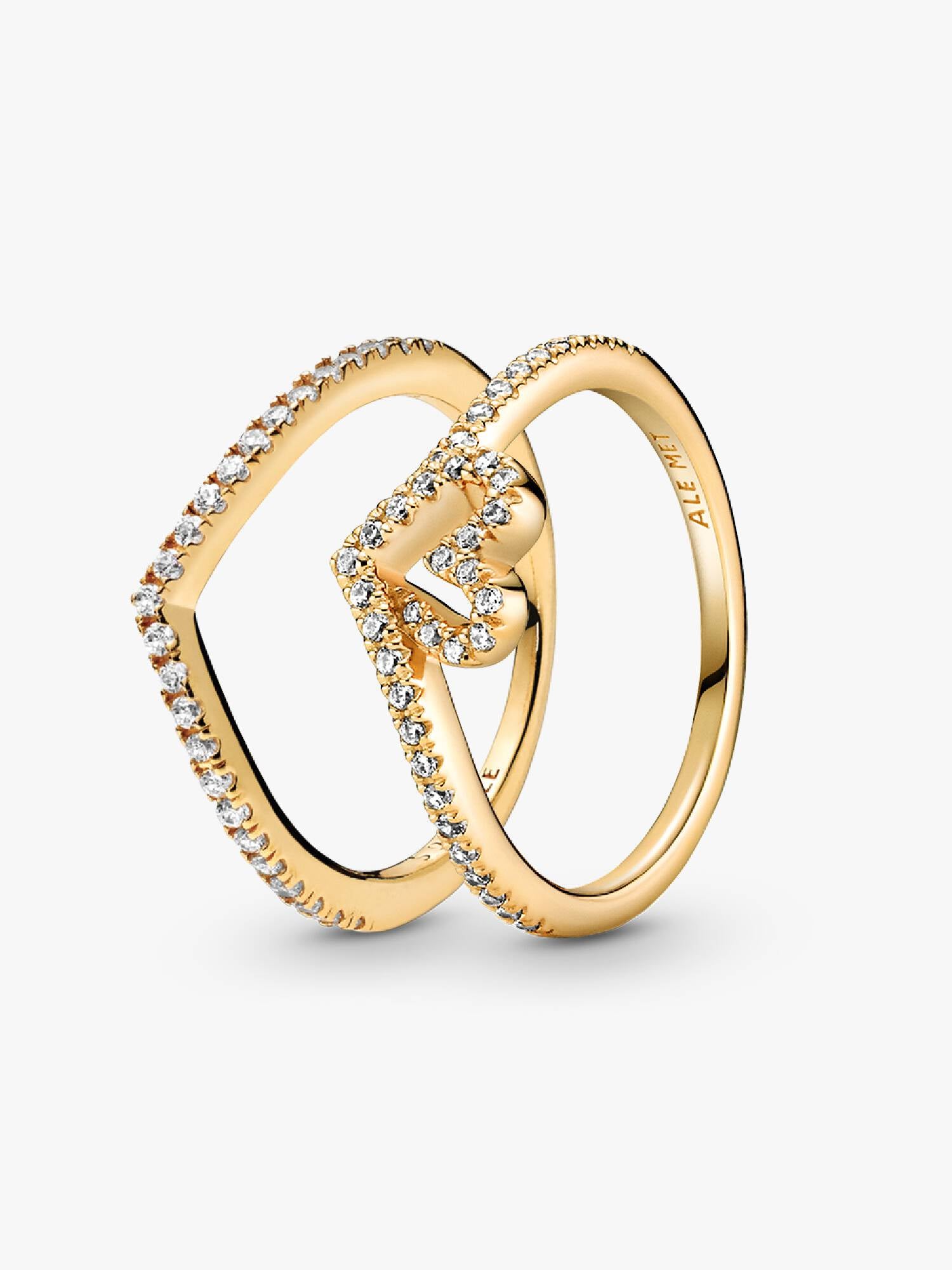 Better Together Wishbone Ring Set