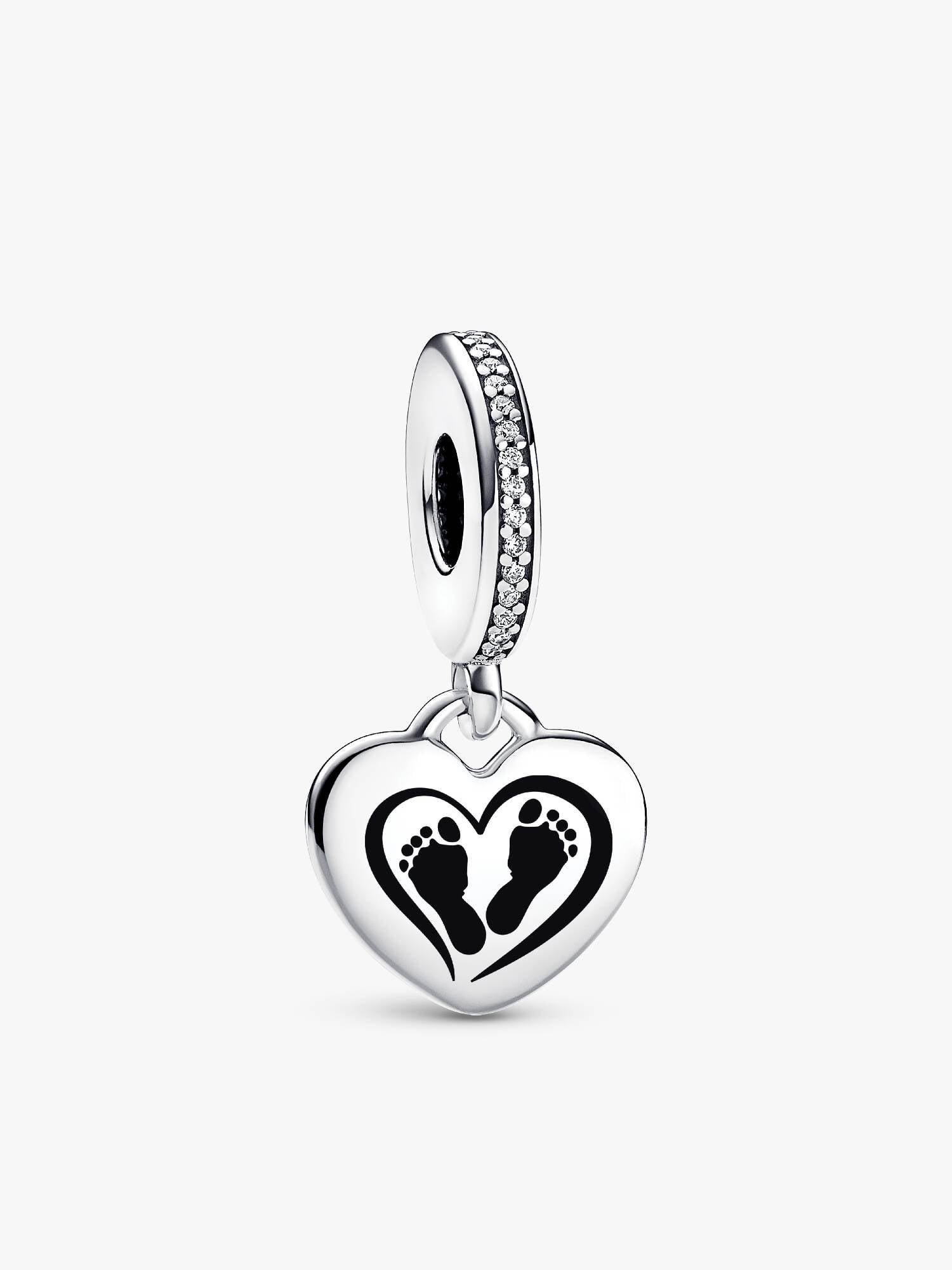 Footprint Dangle Charm