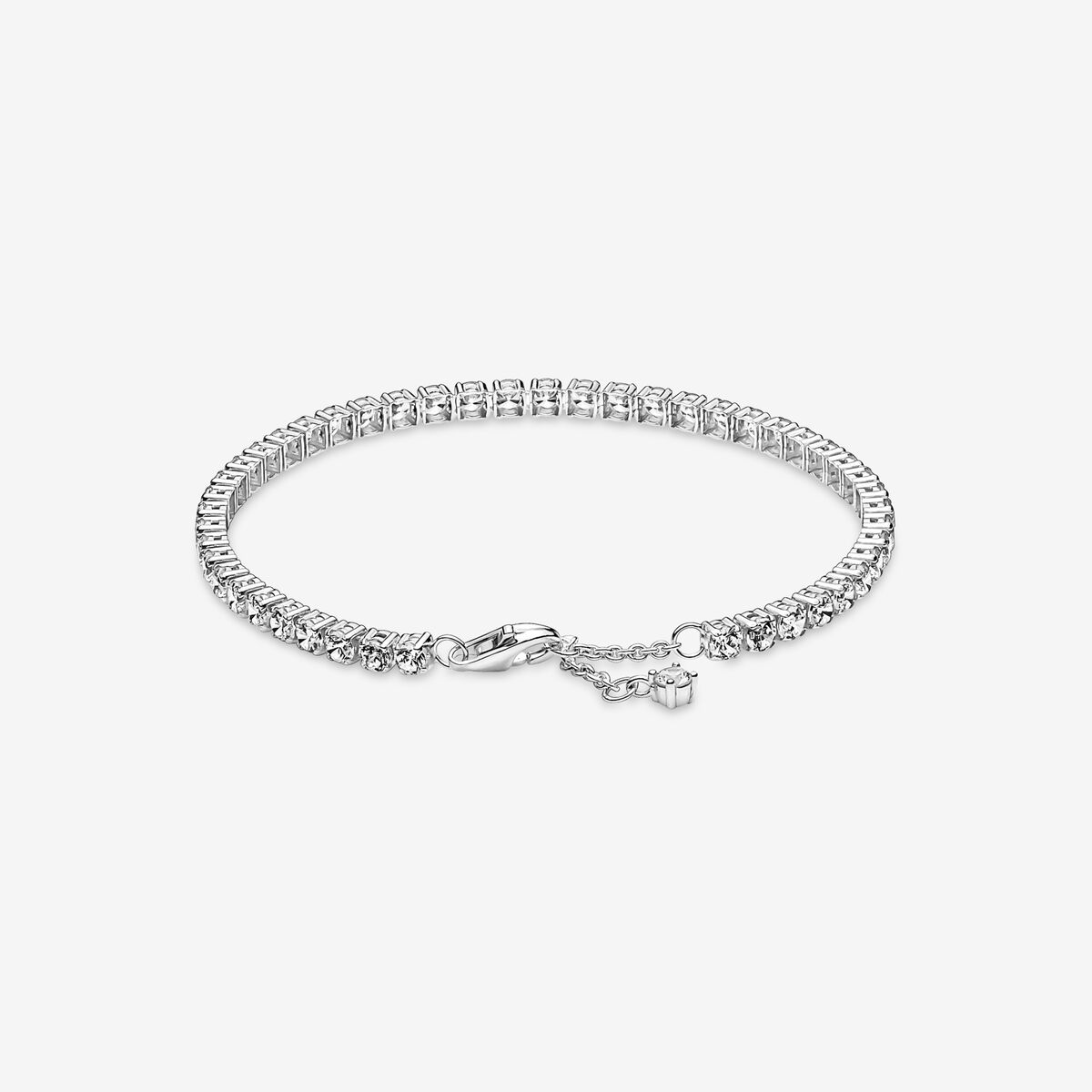 Sparkling Tennis Bracelet | Sterling silver | Pandora US