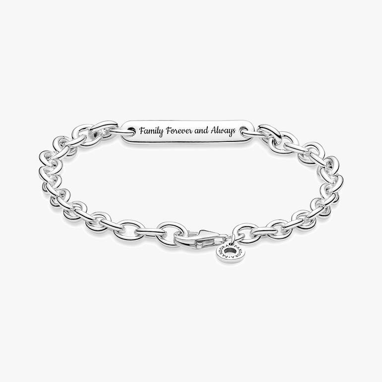 Mom Bar Link Bracelet