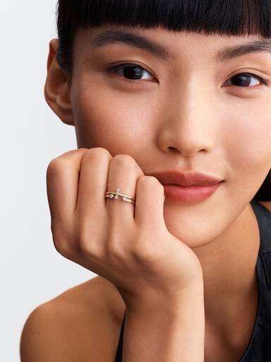 Pandora Era Lab-Grown Diamond Trio Ring