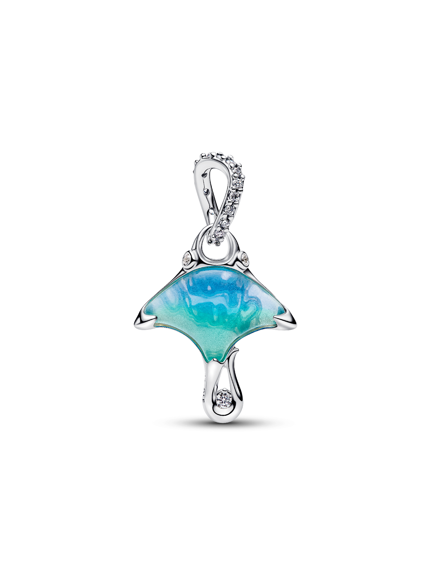 Pandora エイ/マンタチャーム Manta Ray Dangle Charm | Pendant | Sterling silver | Pandora US