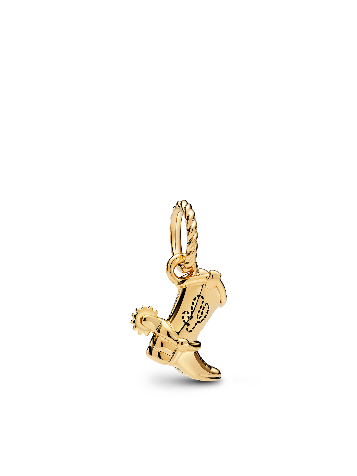 Женский шарм Pandora Disney Pixar Toy Story Cowboy Boot Charm, цвет: Позолоченный — фото 1