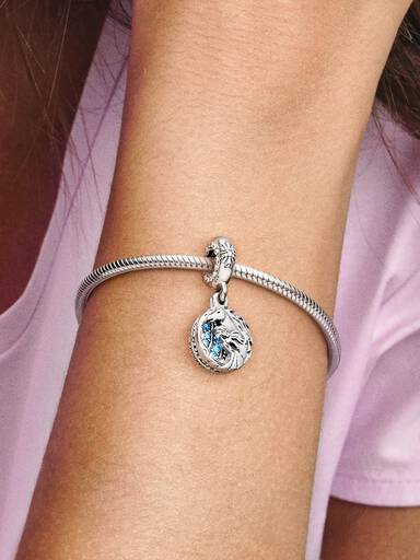 FINAL SALE - Disney Frozen Elsa and Nokk Dangle Charm