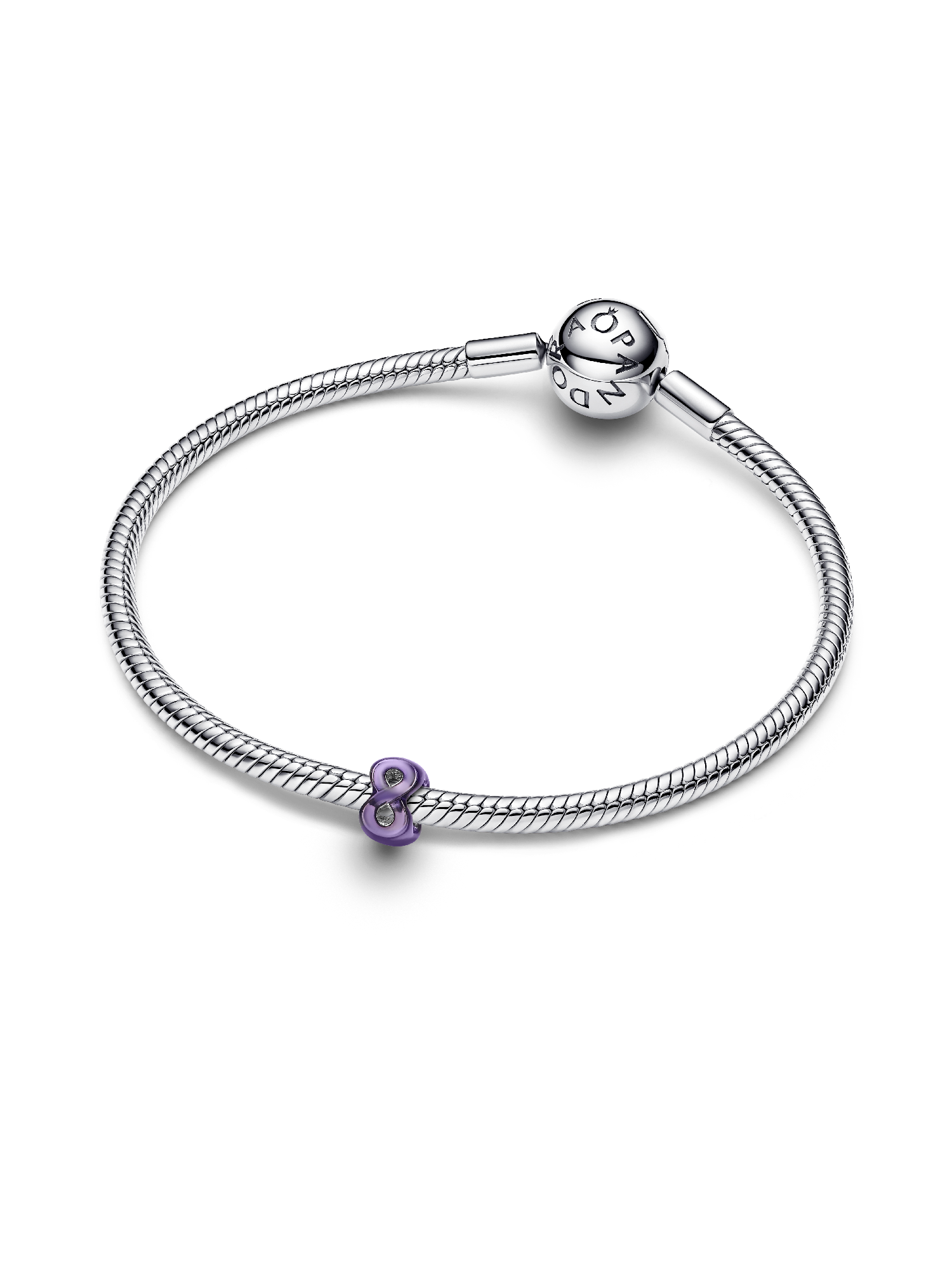 Purple Infinity Mini Charm