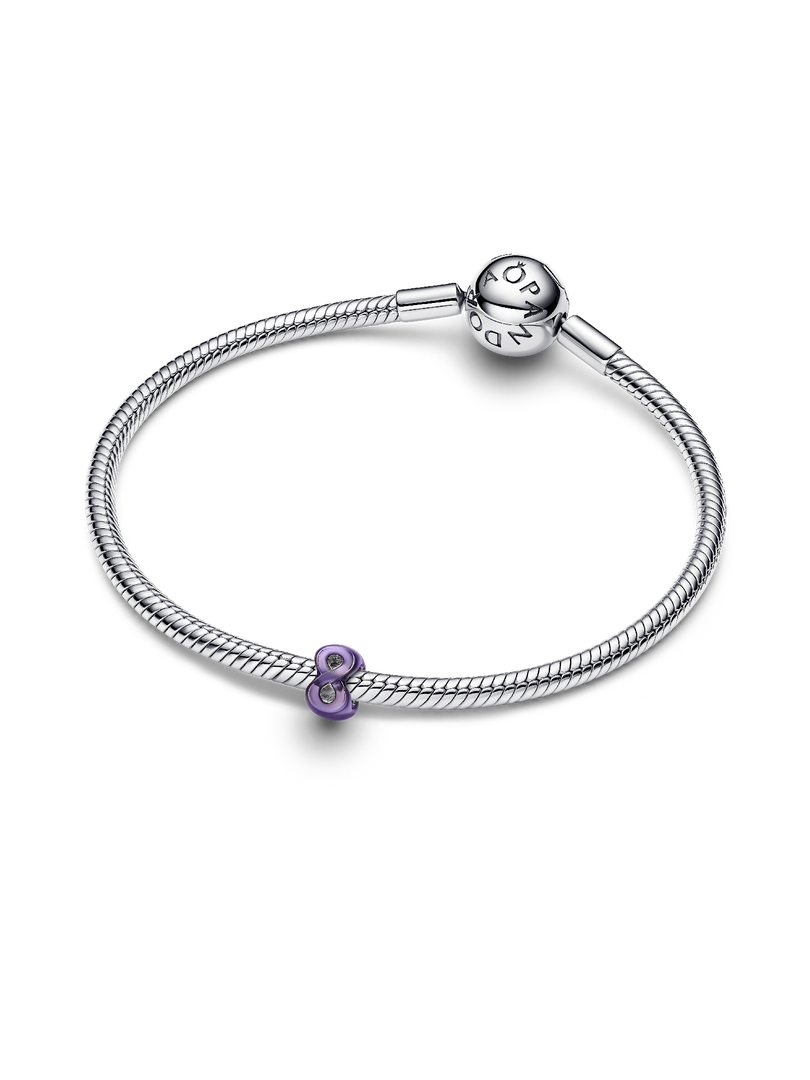 Purple Infinity Mini Charm