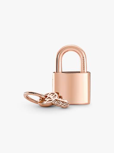 Padlock & Key Dangle Charm