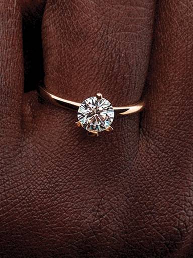 FINAL SALE - Pandora Nova 14k Gold Lab-grown Diamond Ring