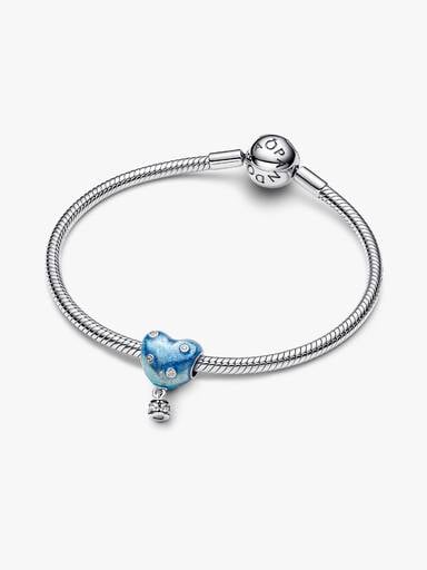 FINAL SALE - Hot Air Balloon Heart Charm
