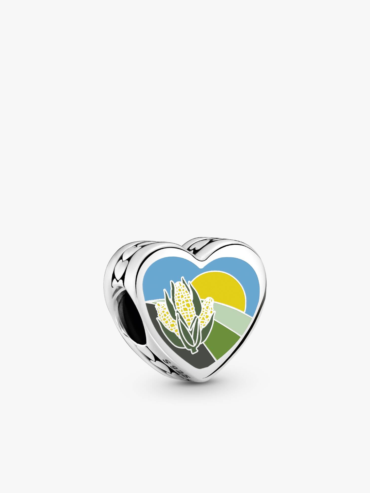 Iowa Heart Charm