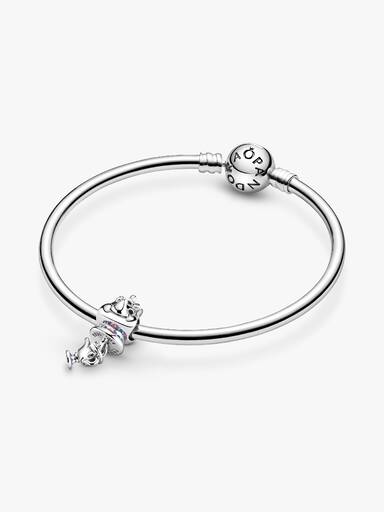 Disney Beauty and the Beast Mrs. Potts and Chip Dangle Charm