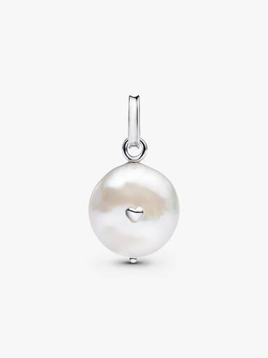 Treated Freshwater Cultured Baroque Pearl Mom Dangle Charm