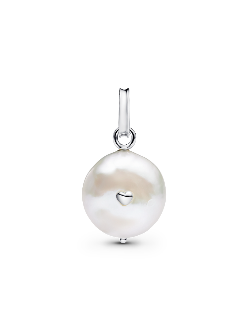 Treated Freshwater Cultured Baroque Pearl Mom Dangle Charm