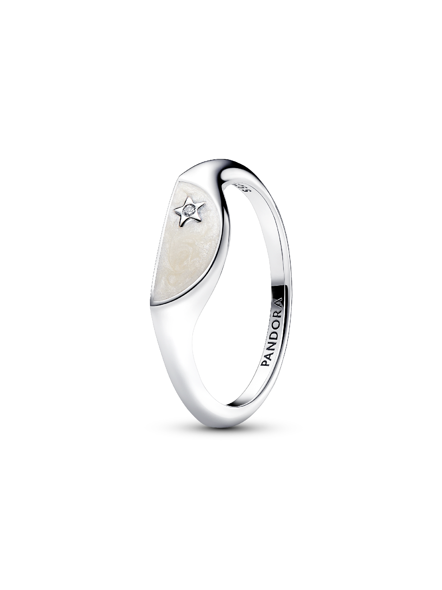 Pandora ME Halved Enamel Signet Ring