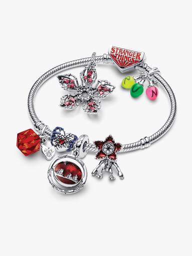 Stranger Things Charm Bracelet Set