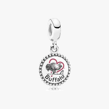 FINAL SALE - Buffalo NY Dangle Charm
