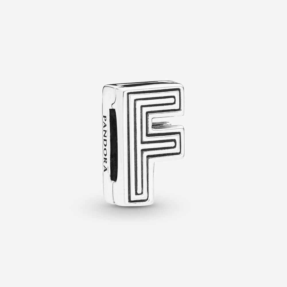 Pandora Reflexions™ Letter F Clip Charm
