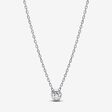 Pandora Era Lab-grown Diamond Bezel Pendant Necklace 0.15 carat tw Sterling Silver