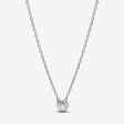 Pandora Era Bezel Lab-grown Diamond Pendant Necklace 0.15 carat tw Sterling Silver