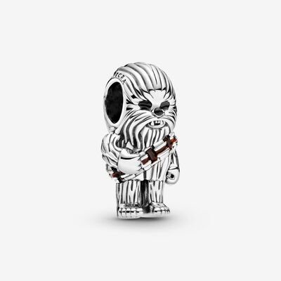 Star Wars Chewbacca Charm, Sterling Silver, Multi - PANDORA - #799250C01