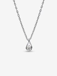 Pandora Infinite Sterling Silver Lab-grown Diamond Pendant Necklace Pandora Infinite Sterling Silver Lab-grown Diamond Pendant Necklace
