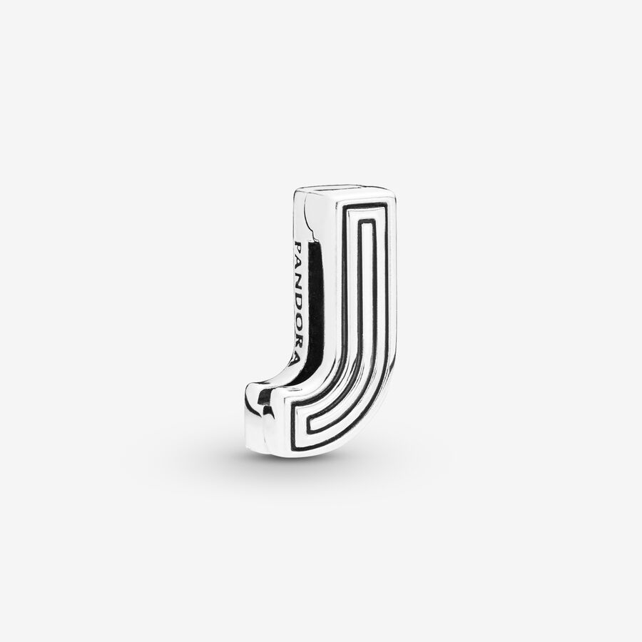 FINAL SALE - Pandora Reflexions™ Letter J Clip Charm image number 0