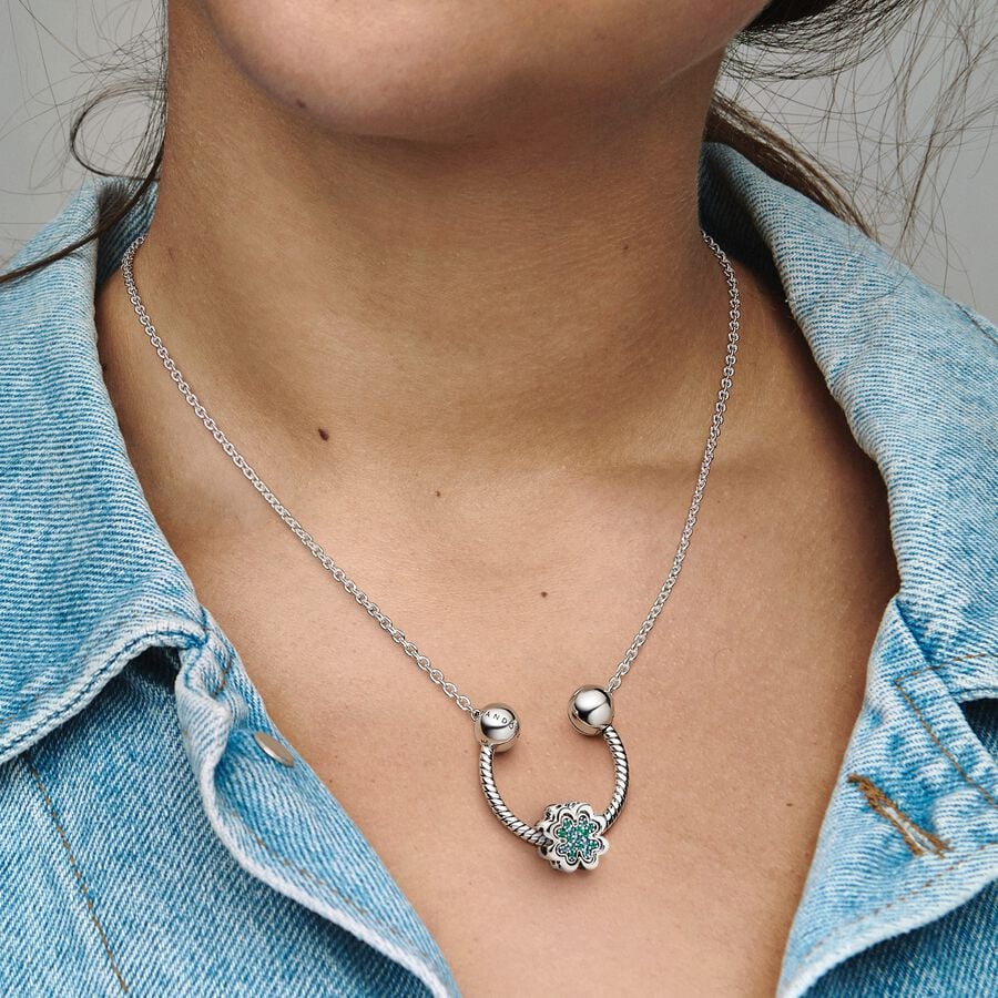 Pandora Silver Charm Necklace