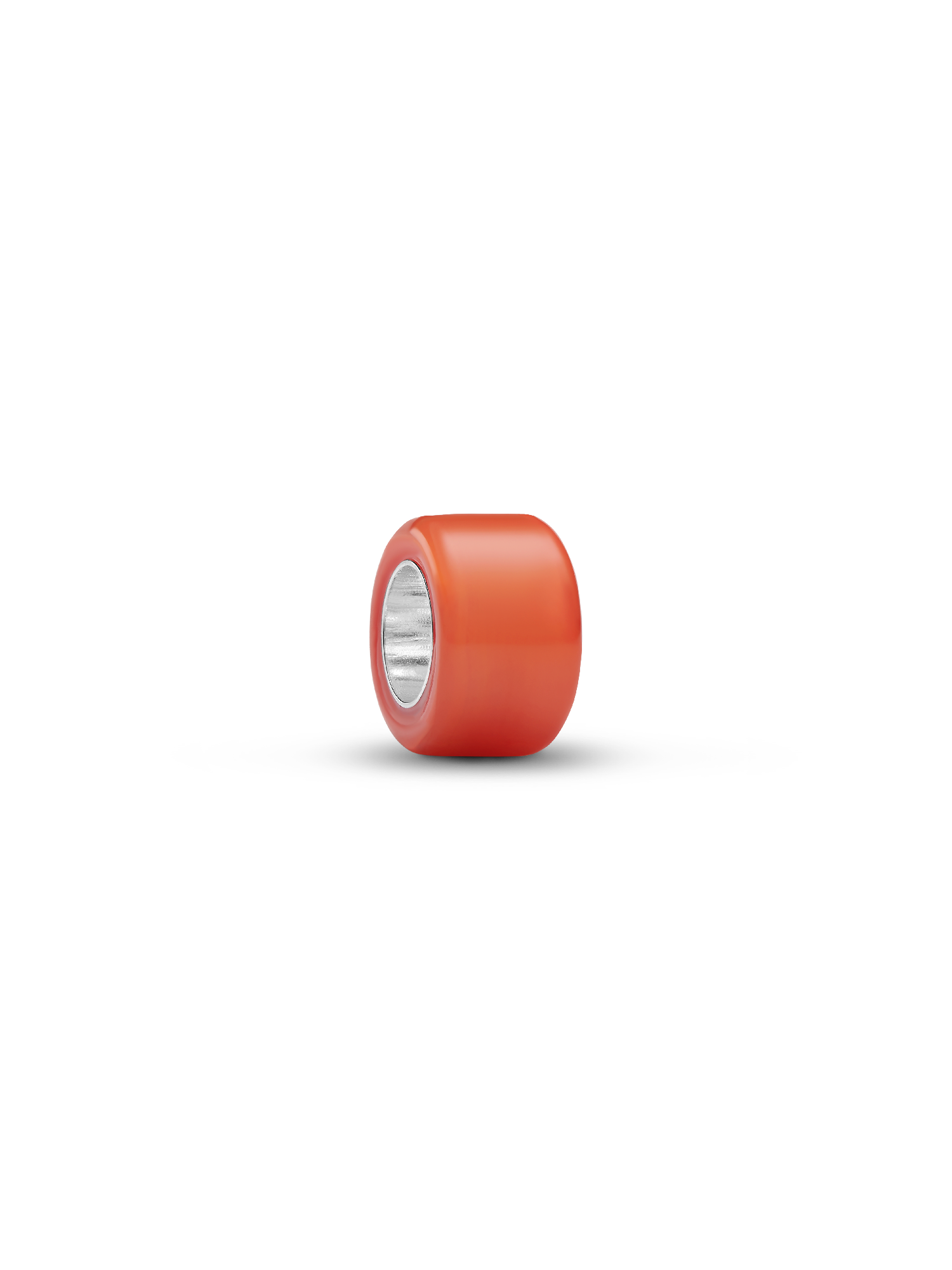 Orange Murano Glass Mini Charm