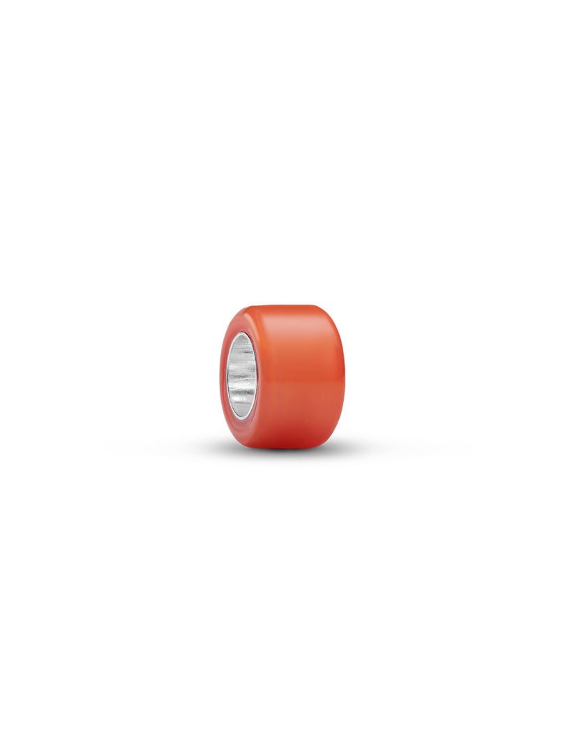 Orange Murano Glass Mini Charm