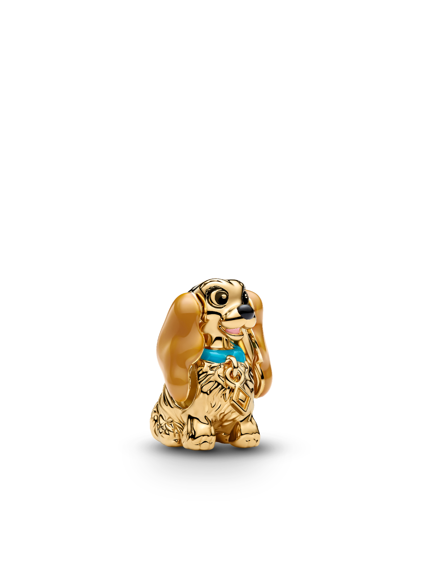 Женский шарм Pandora Disney Lady Charm, цвет: Позолоченный — фото 1