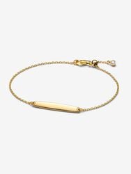 Engravable Bar Chain Bracelet Engravable Bar Chain Bracelet