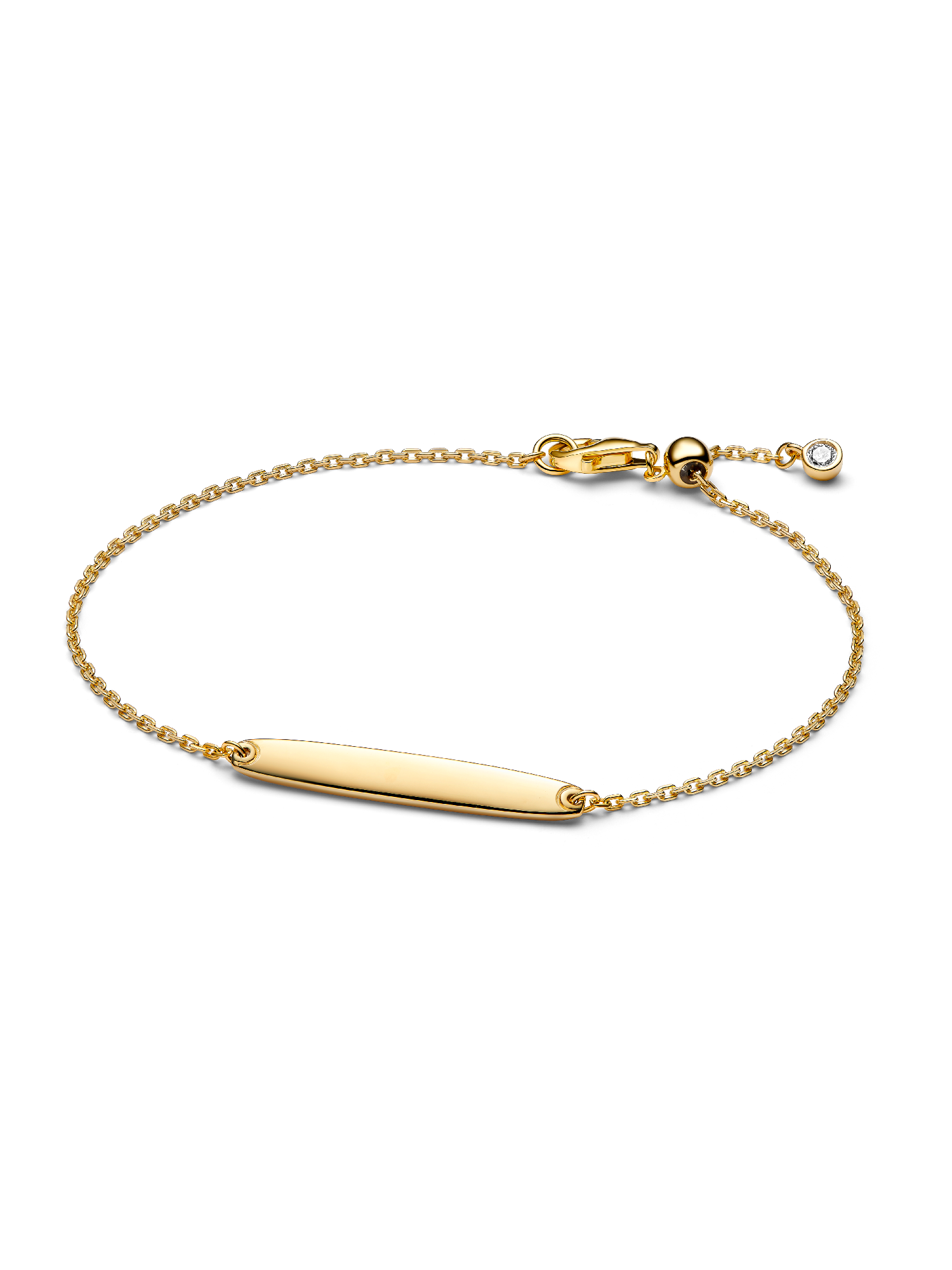 Engravable Bar Chain Bracelet