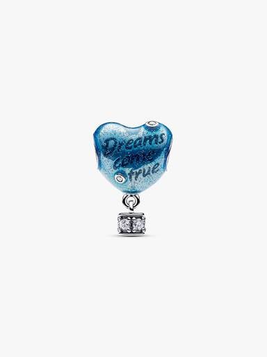 FINAL SALE - Hot Air Balloon Heart Charm