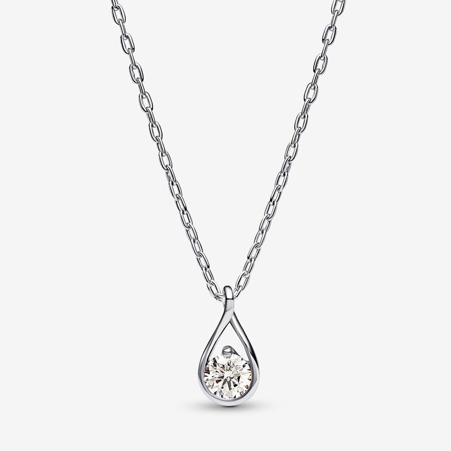 Pandora Infinite Lab-grown Diamond Pendant & Necklace 0.50 carat tw Sterling Silver image number 0