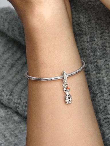 FINAL SALE - Disney Frozen Olaf Dangle Charm