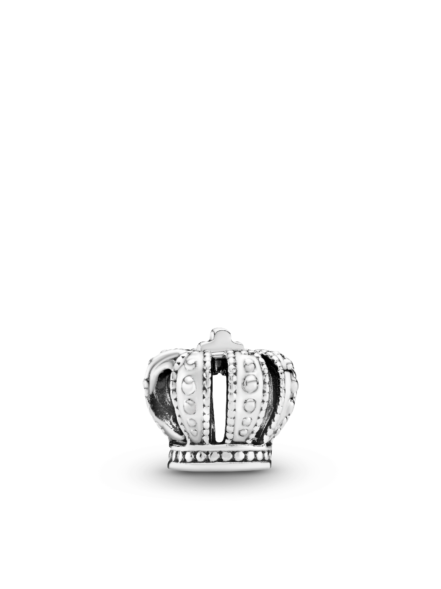 Женский шарм Pandora Regal Crown Charm, цвет: Серебро — фото 1