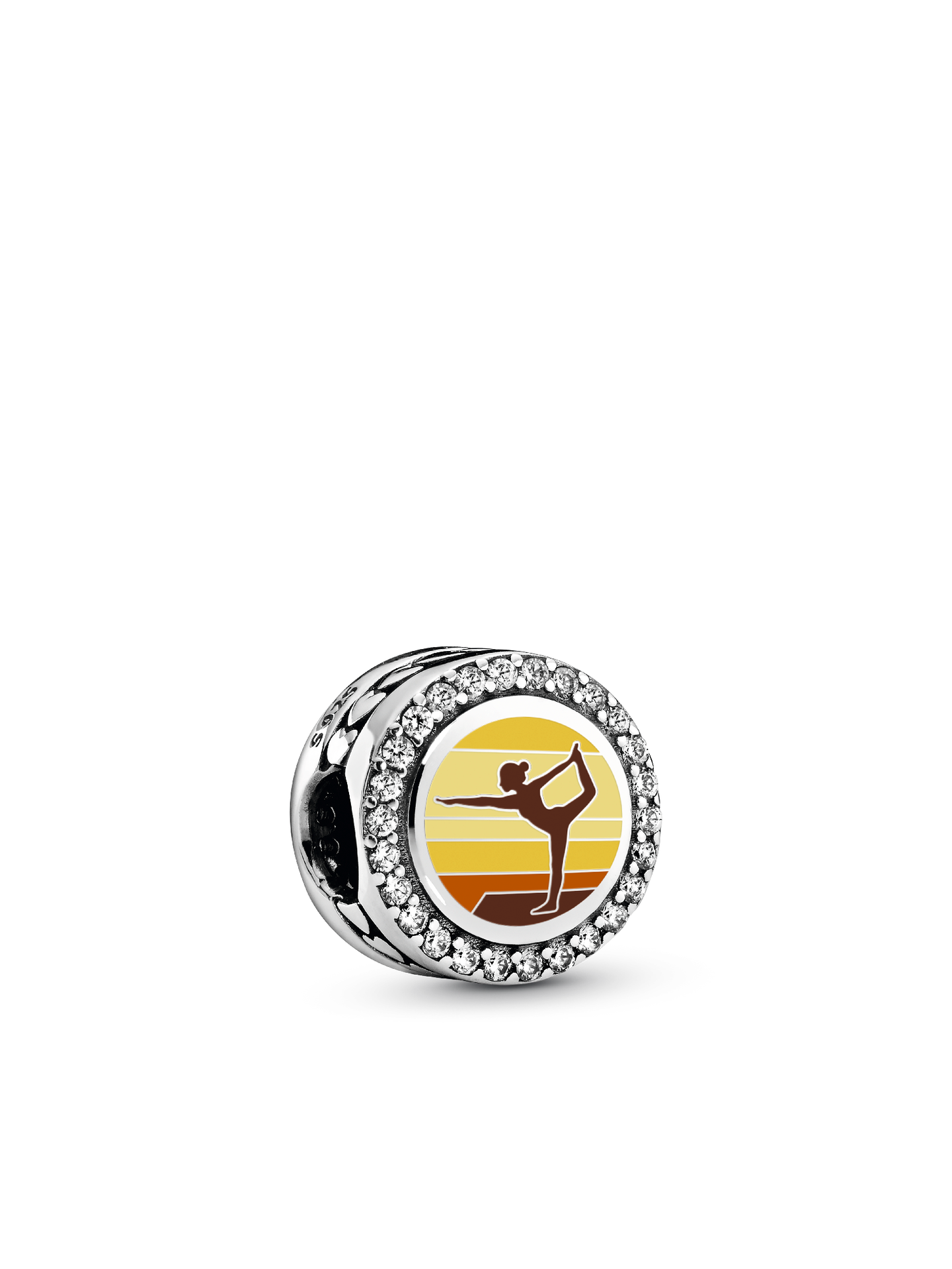 Женский шарм Pandora Yoga Charm, цвет: Серебро — фото 1