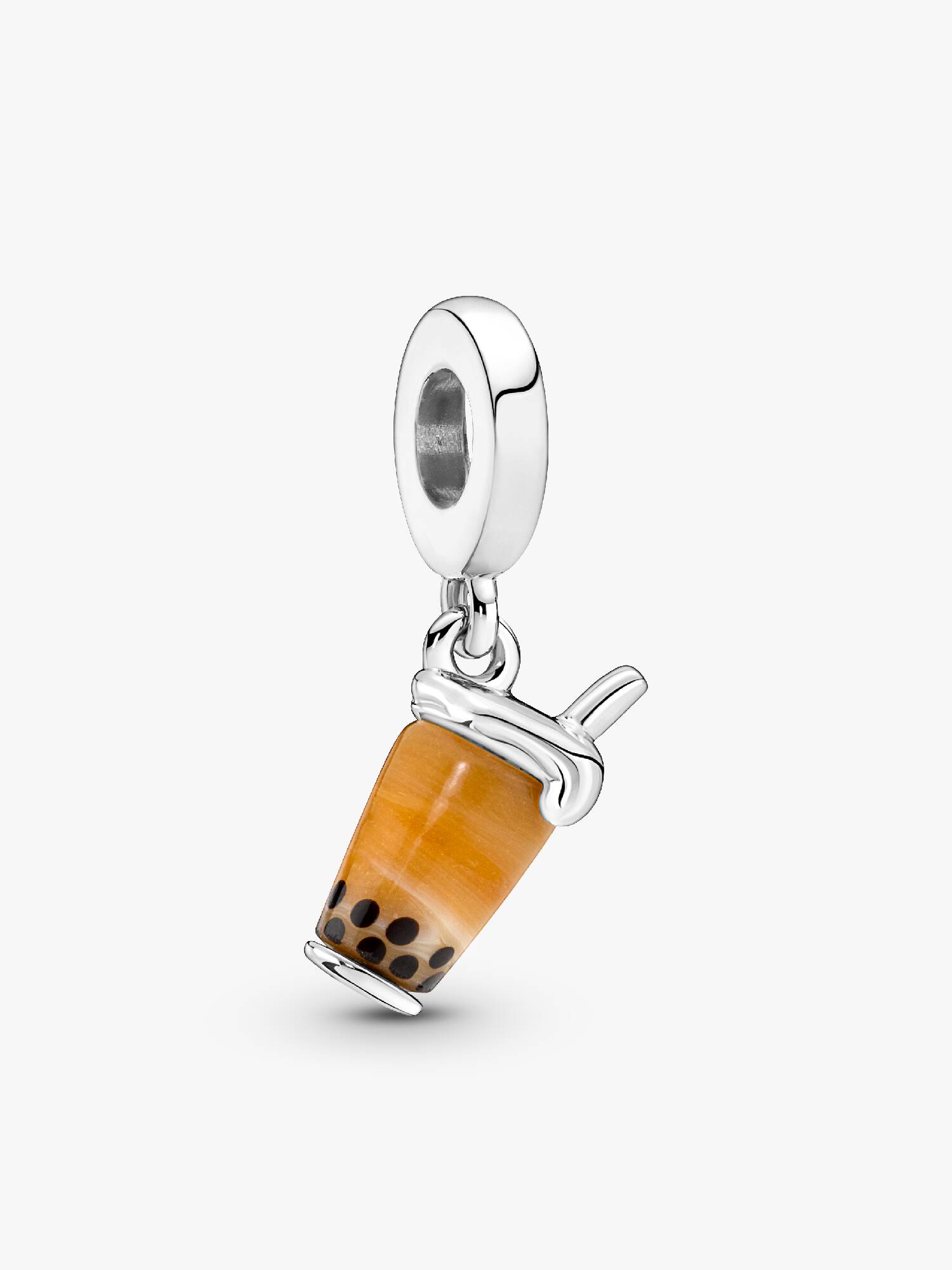 FINAL SALE - Murano Glass Bubble Tea Dangle Charm