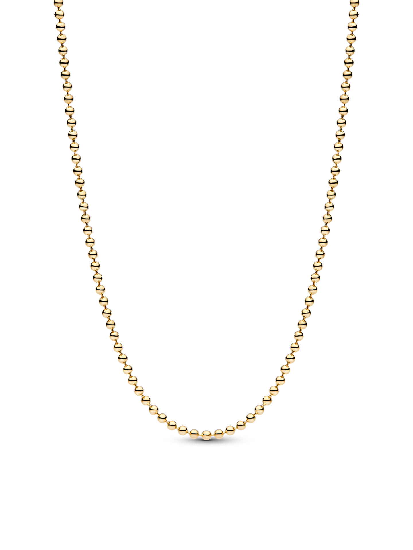 Женская цепочка Pandora Era Bead Chain, цвет: Золотой — фото 1
