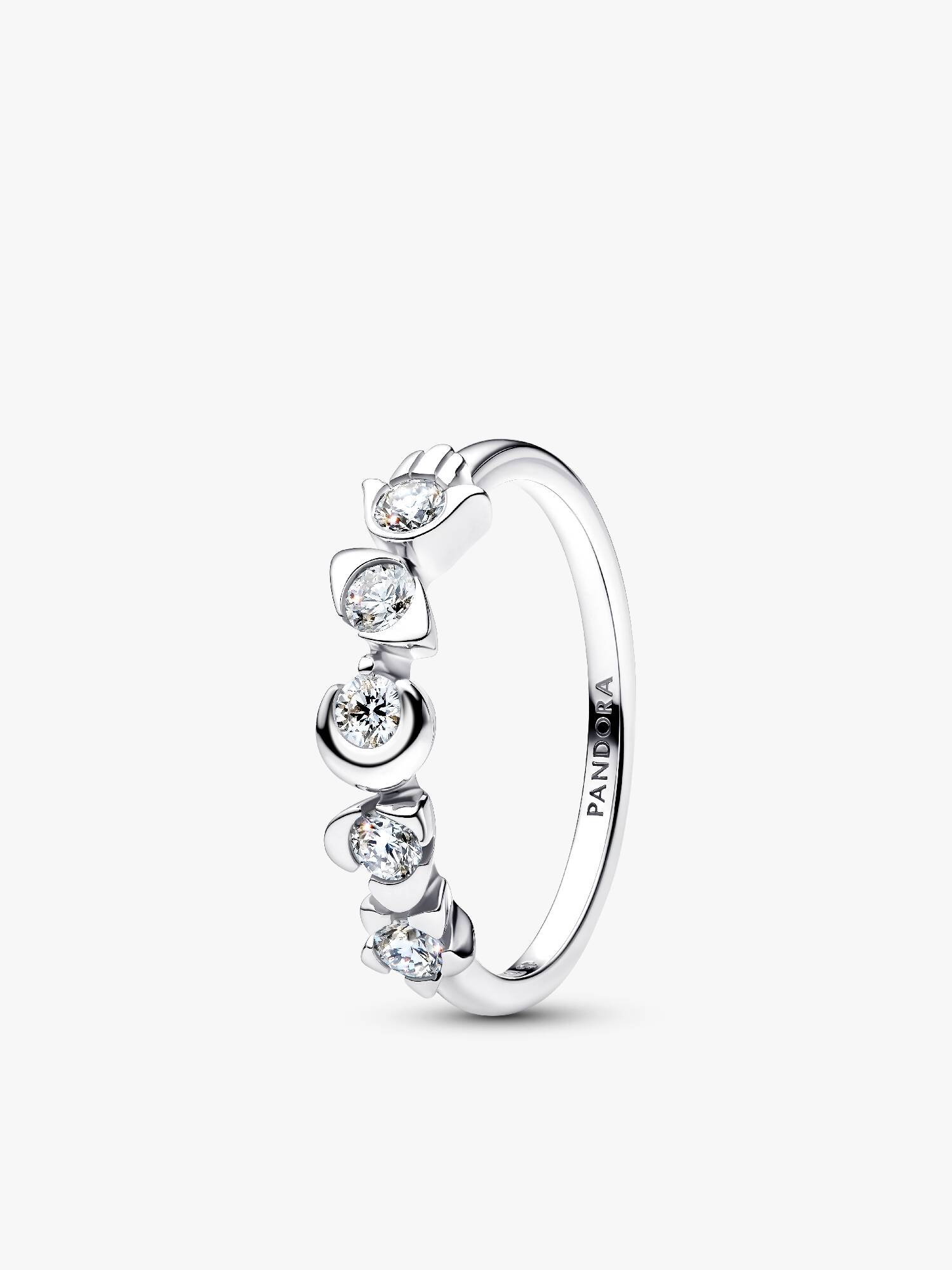 Pandora Talisman Sterling Silver Lab-Grown Diamond Symbols Ring