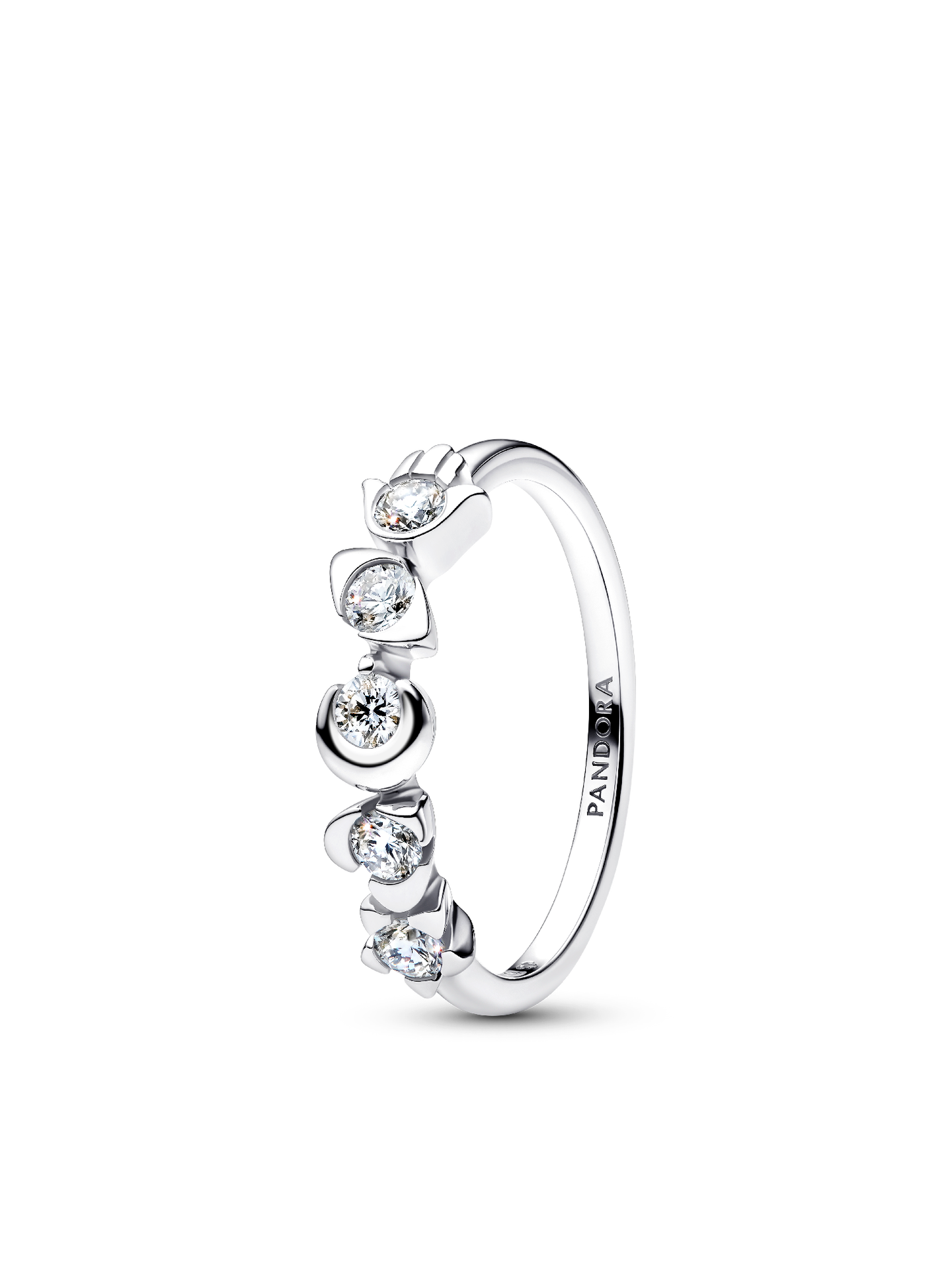 Женское кольцо Pandora Talisman Sterling Silver Lab-Grown Diamond Symbols, цвет: Серебро — фото 1