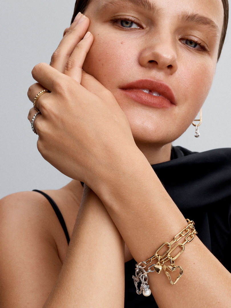 Pandora ME Pyramids Ring