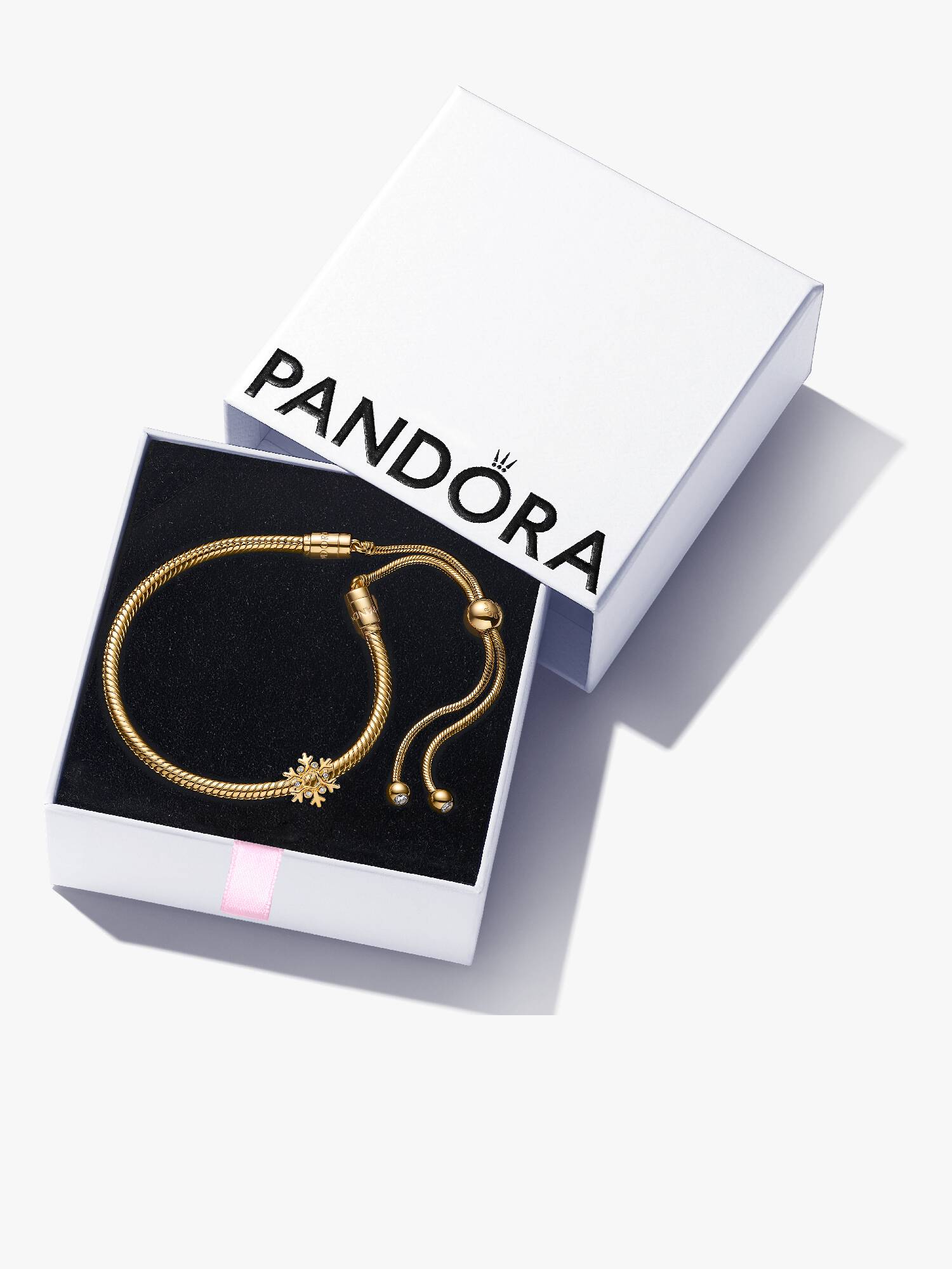 Golden Snowflake Bracelet Gift Set